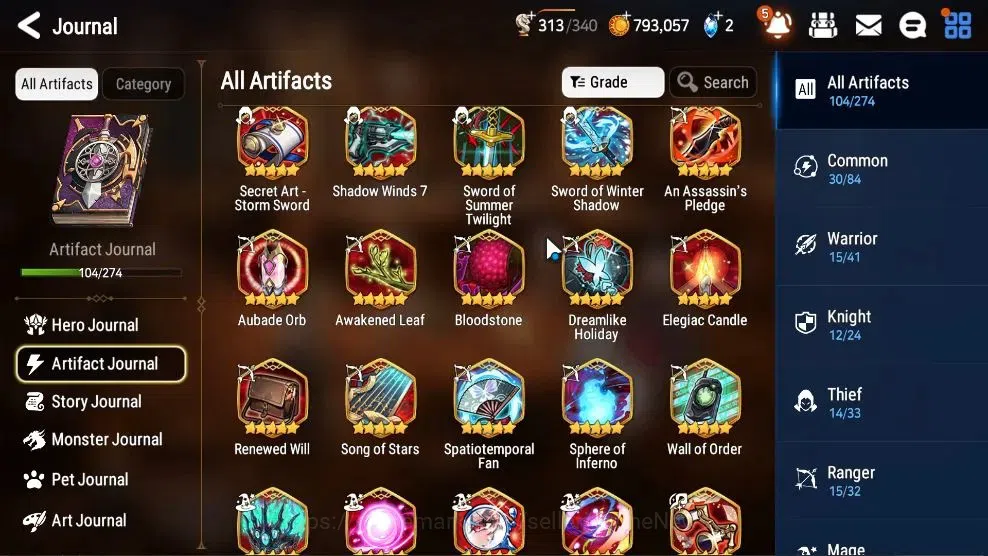 Epic Seven Accounts High-End ASIA Verif|18 ML(LOTScales,HarSeti,GenRas,ZIO,Etc)+Ab Fumyr,Setsuka,Rinak,Estele,Etc|AUTO WGB 14