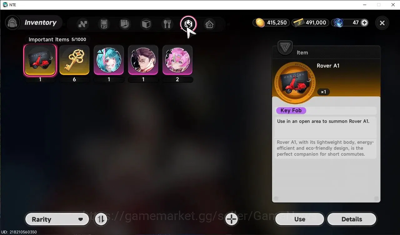 Neverness to Everness Accounts Global EU |HL 9| 3 SSR Hotori, Sakiri, Jiuyuan +1  image 12