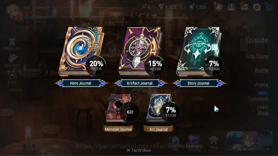 Epic Seven Accounts GLOBAL Unverif| Starter |1 ML (Ambitious Tywin)+Is image 2