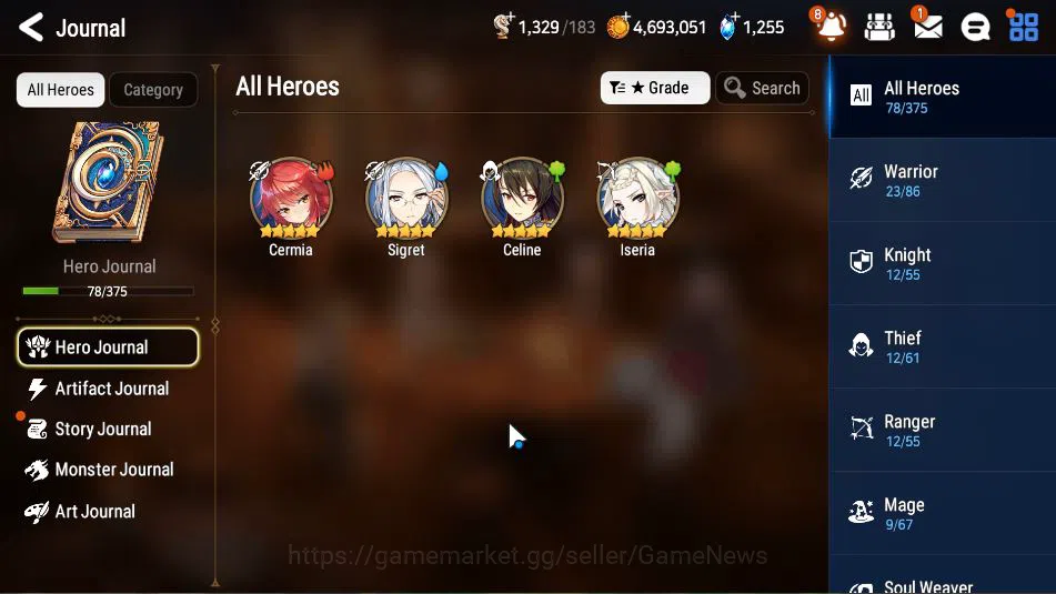 Epic Seven Accounts GLOBAL Unverif| Starter |1 ML (Ambitious Tywin)+Is image 5