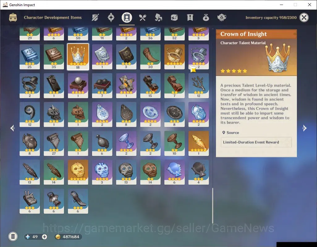 Genshin Impact Accounts Asia|AR 58|12 Limit+5(*5Wep)|[LyneyC2,NeuvilC1,Fur image 11