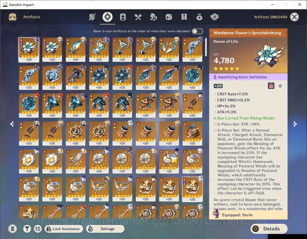 Genshin Impact Accounts Asia|AR 58|12 Limit+5(*5Wep)|[LyneyC2,NeuvilC1,Fur image 9