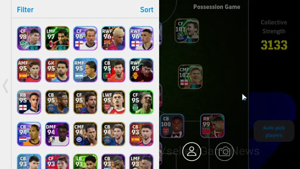 eFootball Accounts Android|Epic Juan SebastianVeron,Raul,Gerrard,Park image 2