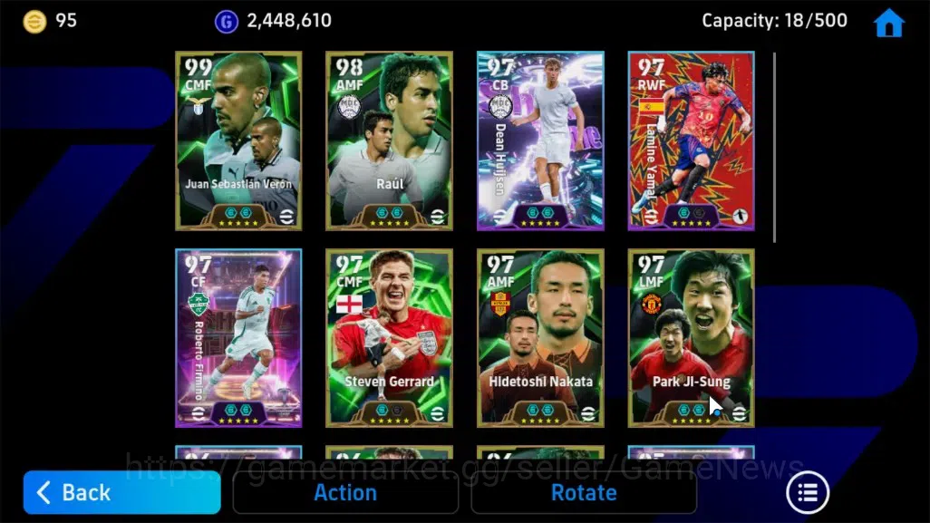 eFootball Accounts Android|Epic Juan SebastianVeron,Raul,Gerrard,Park image 8