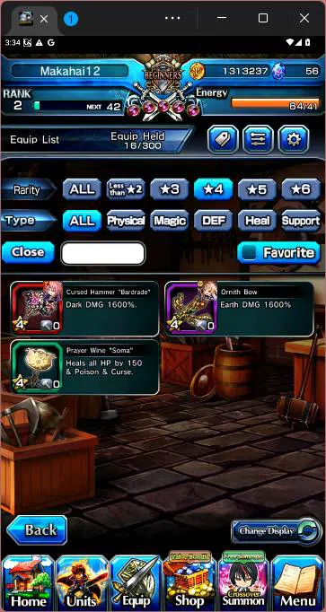 Grand Summoners Accounts Others GLOBAL|8 Ascend|Kirisame,Arthur Pencilgon,Shizu,SS Liza,Madaka Kaname,S 6