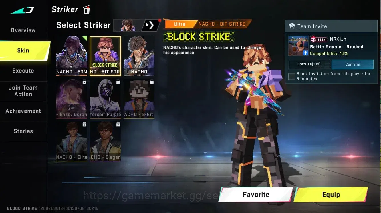 Blood Strike Accounts ASIA|Collab BLEACH[Ethan-Byakuya]+TOKREV[Jack-Take image 15