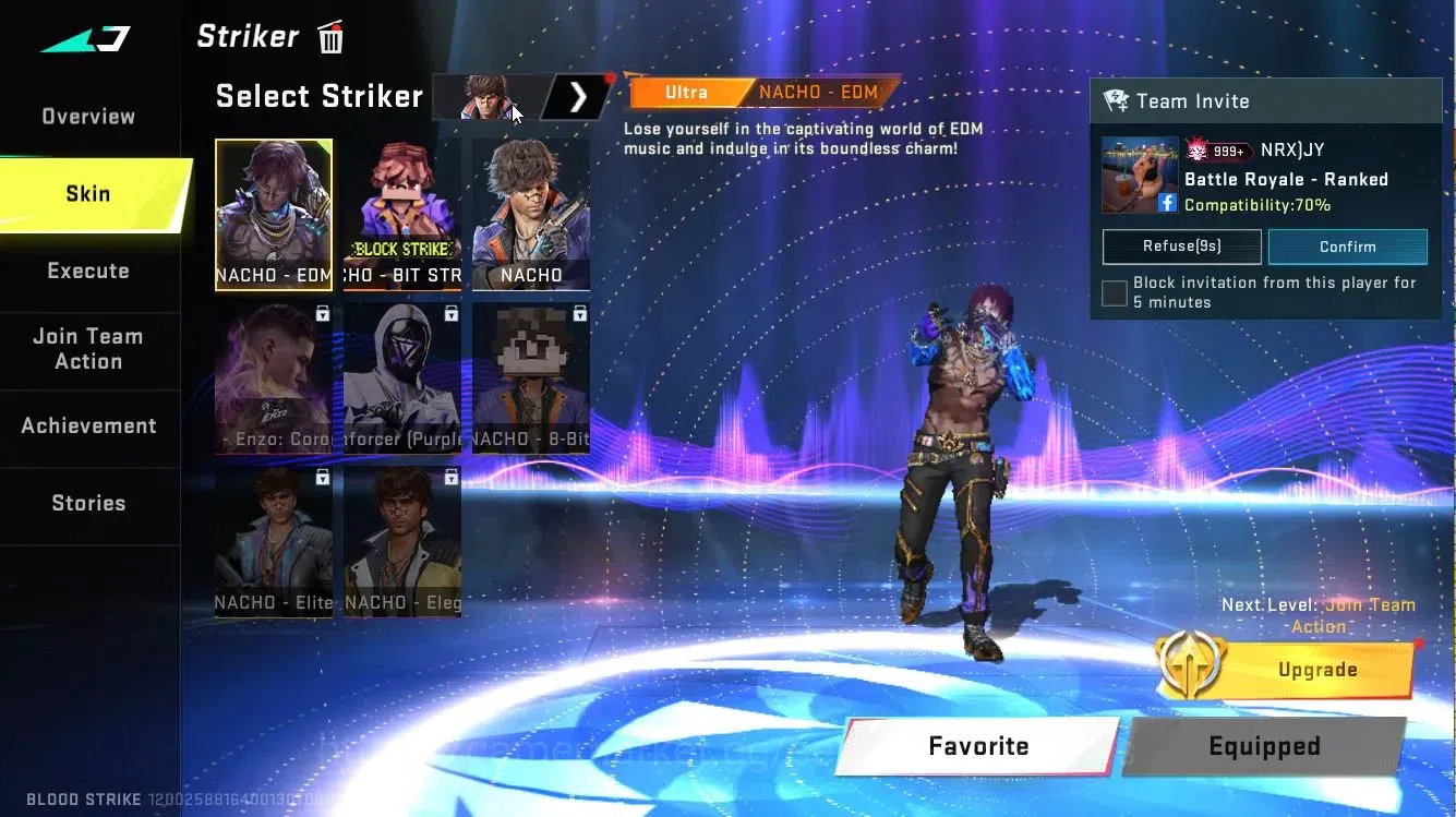 Blood Strike Accounts ASIA|Collab BLEACH[Ethan-Byakuya]+TOKREV[Jack-Take image 16