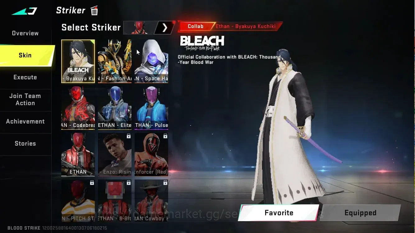 Blood Strike Accounts ASIA|Collab BLEACH[Ethan-Byakuya]+TOKREV[Jack-Take image 5