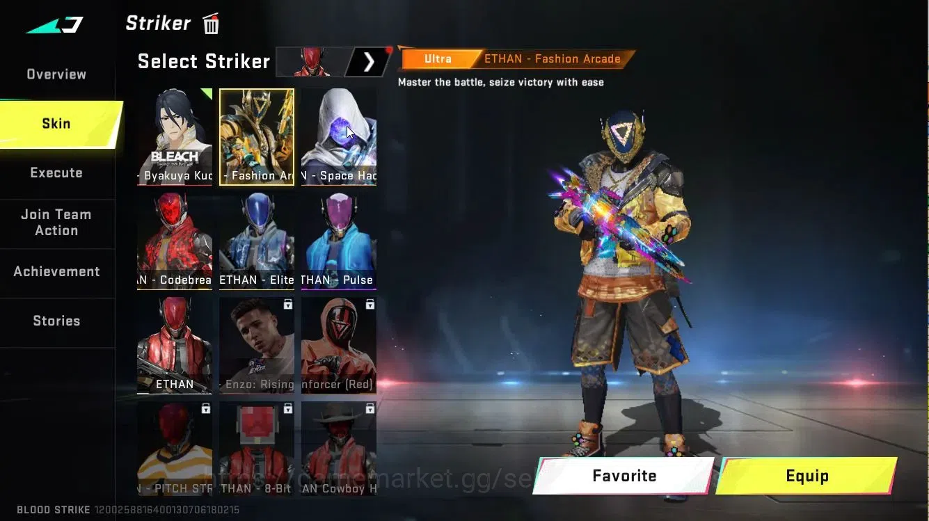 Blood Strike Accounts ASIA|Collab BLEACH[Ethan-Byakuya]+TOKREV[Jack-Take image 6