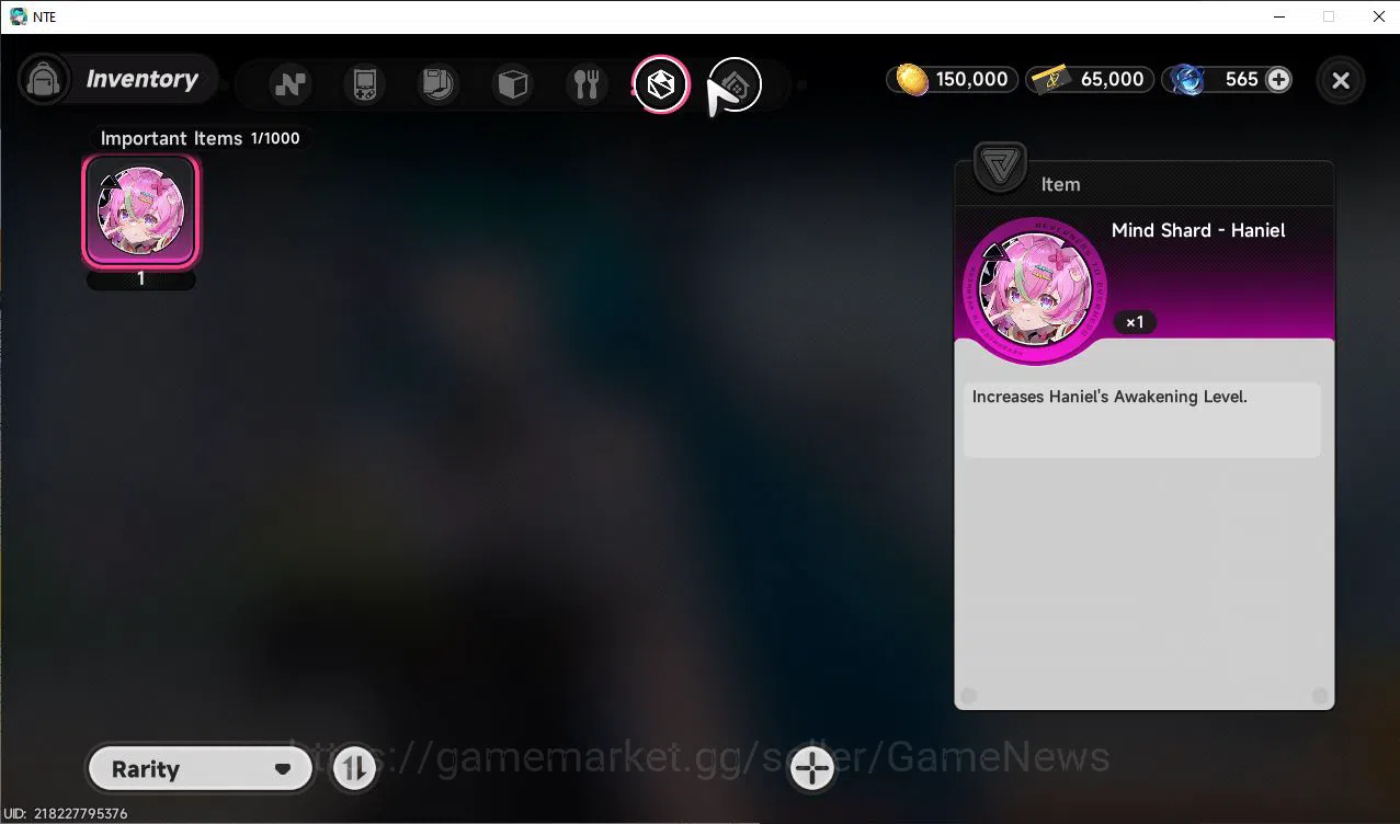 Neverness to Everness Accounts GLOBAL EU |HL 3| 2 SSR Limited Nanally, Baicang |5 image 8