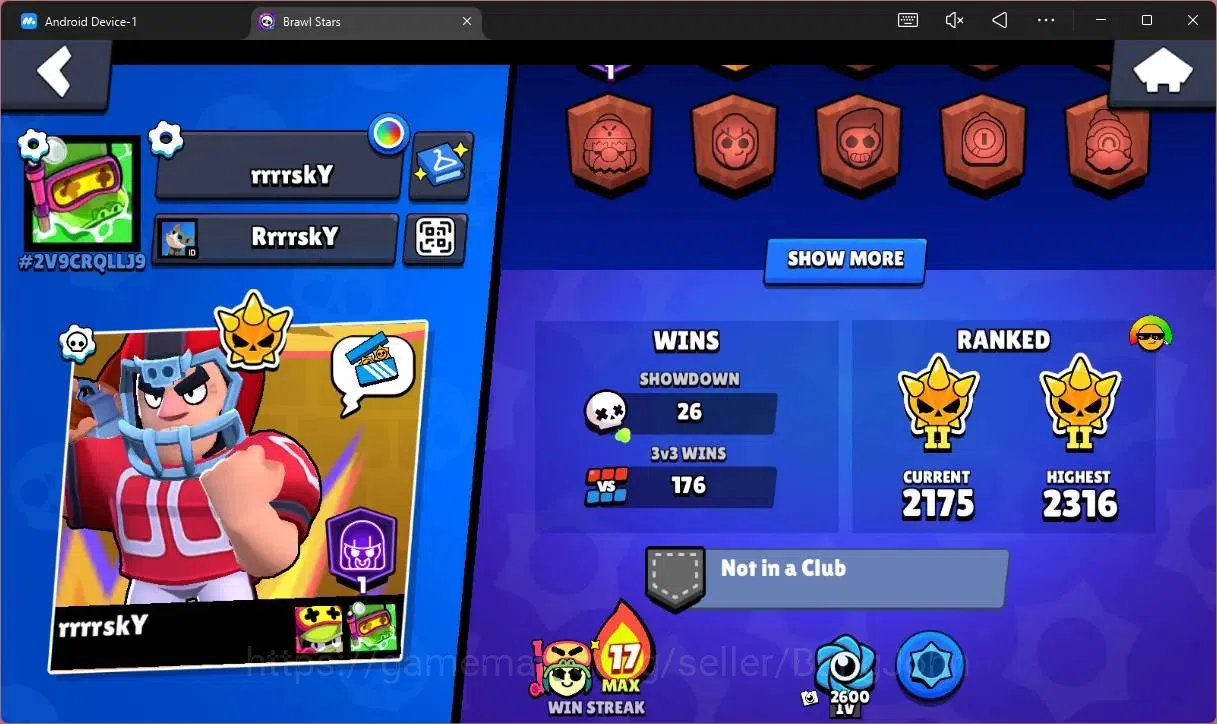 Brawl Stars Accounts Global |2239 Trophy|25 Brawler|2 Max Hypercharge(B image 3