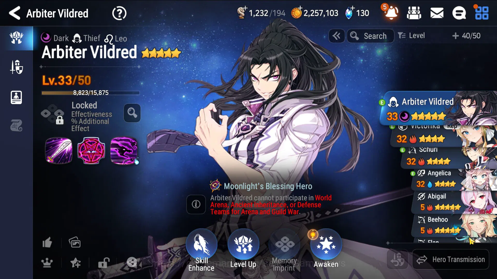 Epic Seven Accounts Global UnVerif|3ML(Har seti,BM Haste,Vildred)1.2K image 4