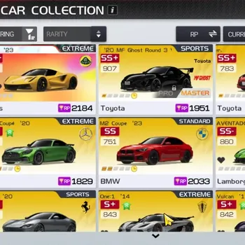 Racing Master Accounts SEA|Lv 23|PL Lotus EVIJA E1|Collab MF Ghost Toyota GR Supra & GT86|Mercedes-AMG GT R Coupe E1,BMW M2