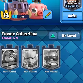 Clash Royale Accounts Others Trophy 8234| CL 1211| KTL 13 | 119 Cards | 5 Camp | 1 Hero | 12 Evo | Arena 21 | 312 K Coin