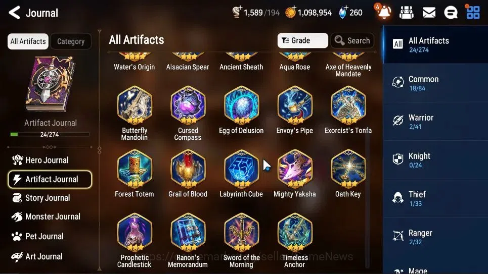 Epic Seven Accounts GLOBAL UnVerif|New Era|2 ML(Har Setti,DragonK Shar image 9
