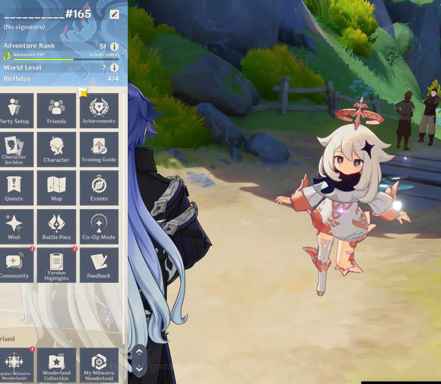 Genshin Impact Accounts Mid Game ASIA|AR 51|1 Limited+22(*4Character)|Flins C2|MC Male|Fregile Resin 22|Low Explore 2