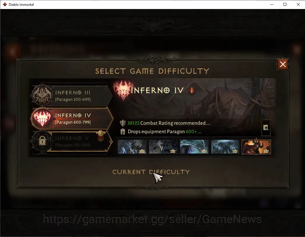Diablo Immortal Accounts EU - aranoch|CS ON|Lv60(742)|Tempest|42k CR|Reso 3 image 11