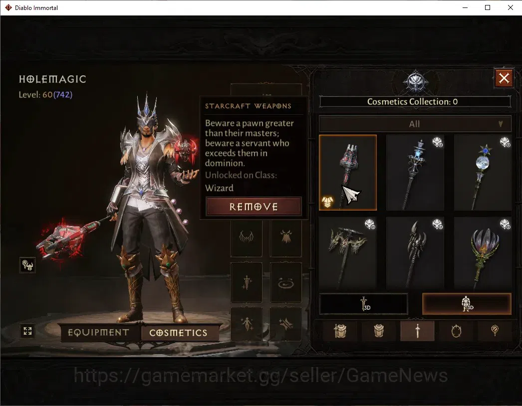 Diablo Immortal Accounts EU - aranoch|CS ON|Lv60(742)|Tempest|42k CR|Reso 3 image 8