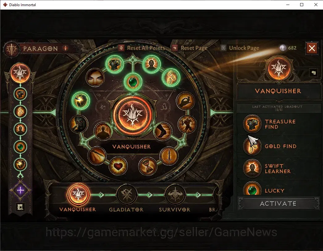 Diablo Immortal Accounts EU - aranoch|CS ON|Lv60(742)|Tempest|42k CR|Reso 3 image 9