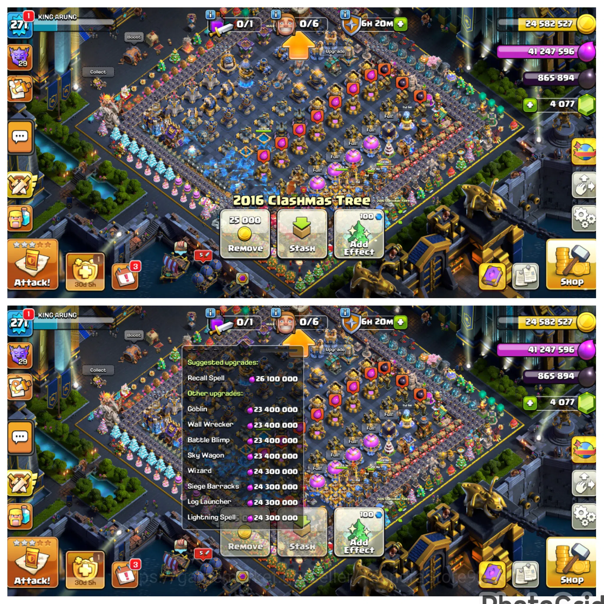 Clash of Clans Accounts High-End TH 18 LVL 271 MAXED|HERO ALL MAXED|EPIC 12 MAX|WALL MAXED&DEFENSE|2 SKIN LIMITED CWL|STAR 1