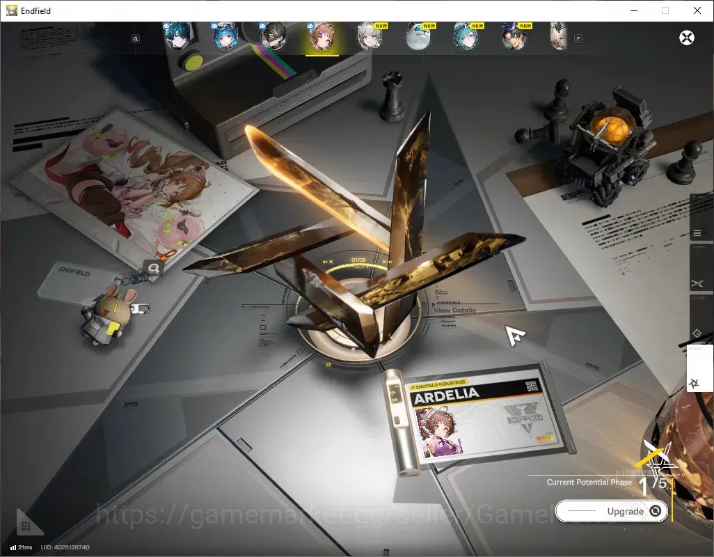 Arknights: Endfield Accounts ASIA|Lv 2|3 SSR (1 Limited) + 1 (*6 Weapon)|Camill image 4