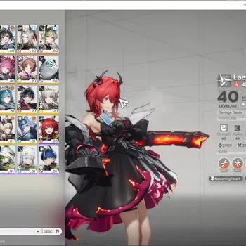 Arknights: Endfield Accounts ASIA|Lv 38|5 SSR 2 Limited + 8(*6 Weap)|Yvonne+Sign,Laevatain|Pogra,Lifeng,Ardelia|Male
