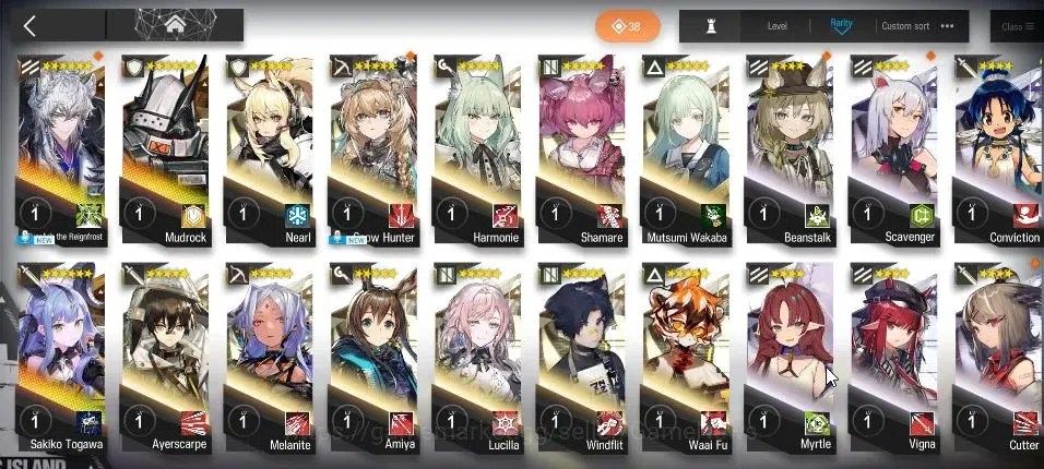 Arknights Accounts Lv 2 | 70 Op+2 Skin | 2 Limited | [Sakiko, SATR] | image 4