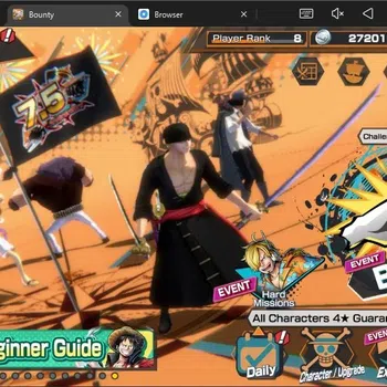One Piece Bounty Rush Accounts High-End Android|PR 8|1 Max|6 EX|Raid Zoro Max,TFE Monkey D.Luffy Lv80,AF Rob Lucci