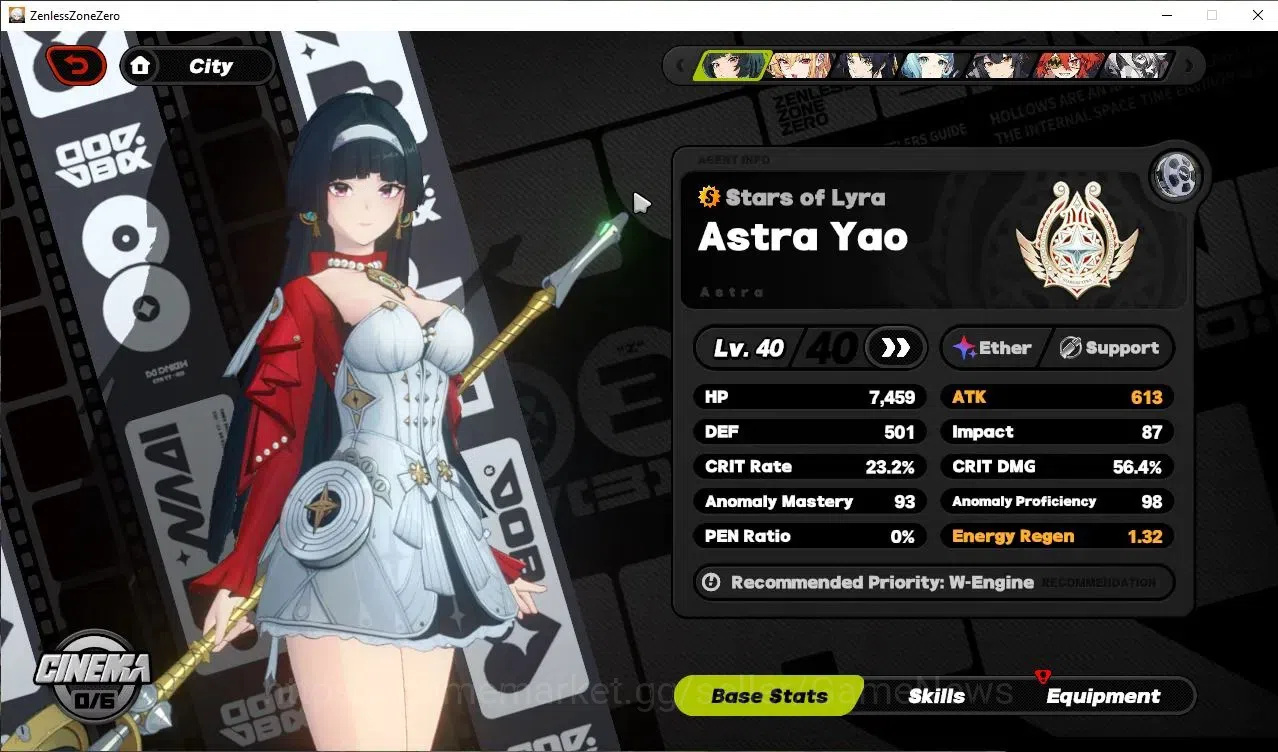 Zenless Zone Zero Accounts EU|IK 44|S1 Epilogue|4 Limited [Cissia,Astra Yao,S image 18