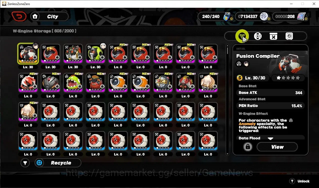 Zenless Zone Zero Accounts EU|IK 44|S1 Epilogue|4 Limited [Cissia,Astra Yao,S image 9