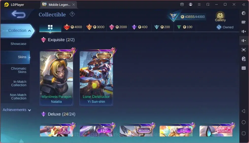 Mobile Legends: Bang Bang Accounts Global|Hero 114|Skin 216|Expert|Collector Natalia+ image 10