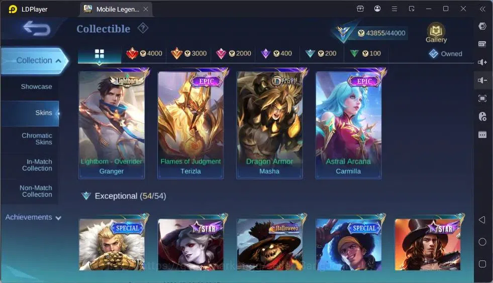 Mobile Legends: Bang Bang Accounts Global|Hero 114|Skin 216|Expert|Collector Natalia+ image 5