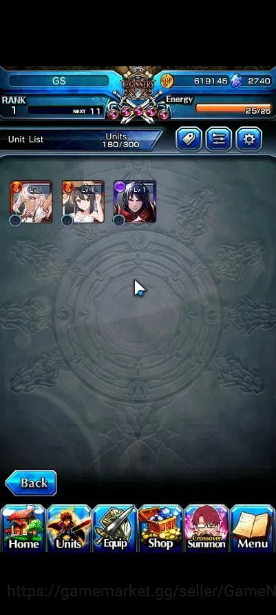 Grand Summoners Accounts Global|Rank 1|2740 cc Ready Gacha|3 Ascend| Summer image 4