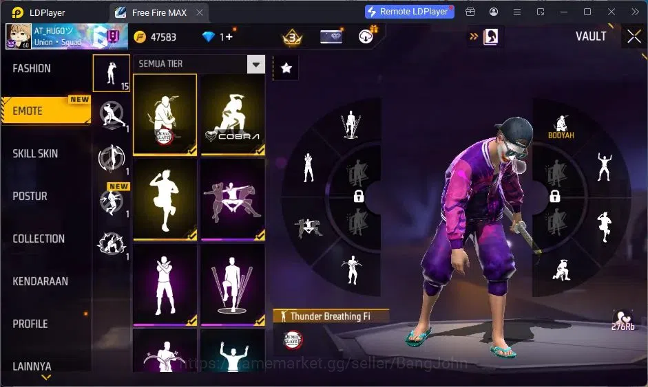 Free Fire Accounts Indonesia |Vault 167| 2 EVO (AK47,MP5)| M1887- Han image 13