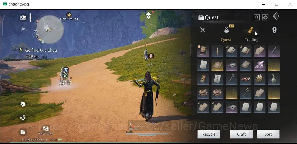 Where Winds Meet Accounts GLOBAL|Lv95|2HC|GS 31K|Luminus Drift|Abys Conq|Pea image 14