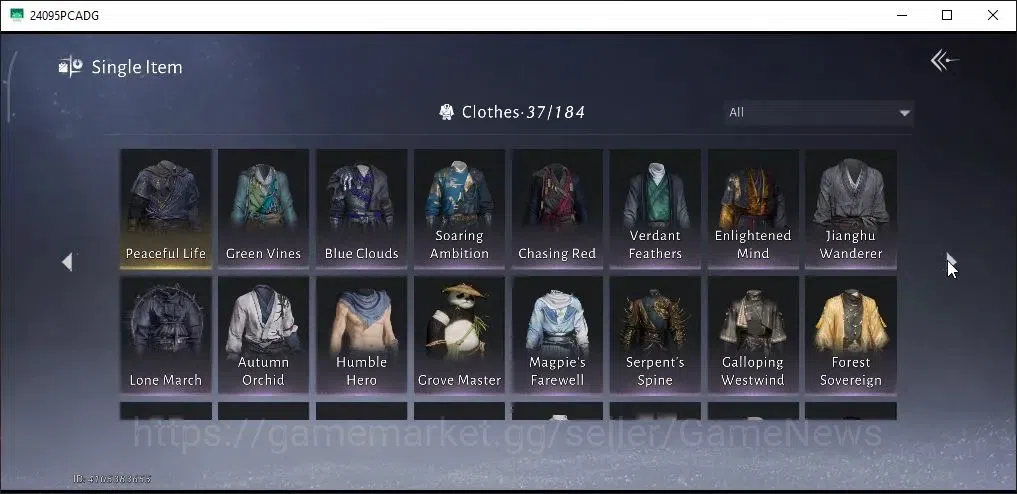 Where Winds Meet Accounts GLOBAL|Lv95|2HC|GS 31K|Luminus Drift|Abys Conq|Pea image 17