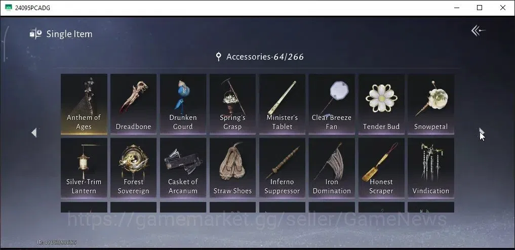 Where Winds Meet Accounts GLOBAL|Lv95|2HC|GS 31K|Luminus Drift|Abys Conq|Pea image 20