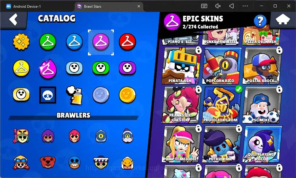 Brawl Stars Accounts Global | 1620 Thropy | 21 Brawler |2 Max (Griff,Al image 10
