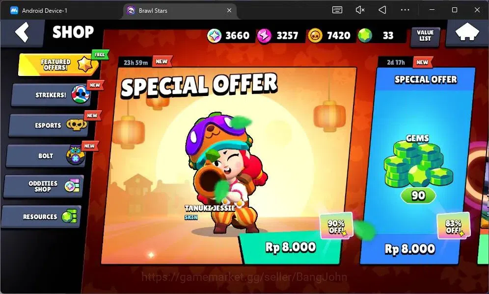 Brawl Stars Accounts Global | 1620 Thropy | 21 Brawler |2 Max (Griff,Al image 4