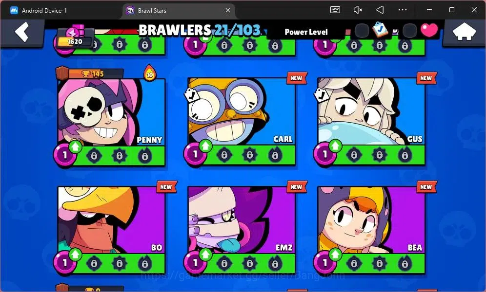 Brawl Stars Accounts Global | 1620 Thropy | 21 Brawler |2 Max (Griff,Al image 7