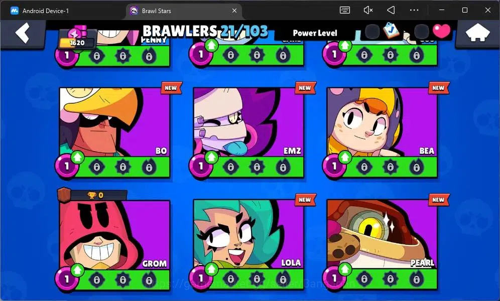 Brawl Stars Accounts Global | 1620 Thropy | 21 Brawler |2 Max (Griff,Al image 8