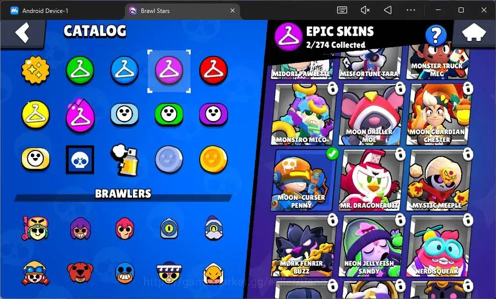 Brawl Stars Accounts Global | 1620 Thropy | 21 Brawler |2 Max (Griff,Al image 9