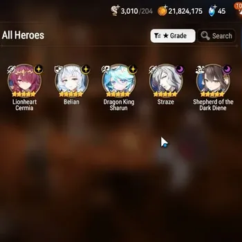 Epic Seven Accounts Starter Global Unverif|Fresh Starter|5ML(LCermia,Straze,Belian,DKSharun,SotDDiene)|Theater