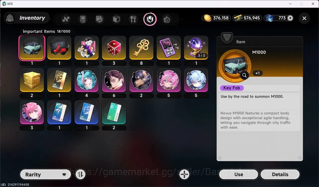 Neverness to Everness Accounts SEA | Lv 22 | 4 S-Class (Lacrimosa A2+Sign,Nanally image 14