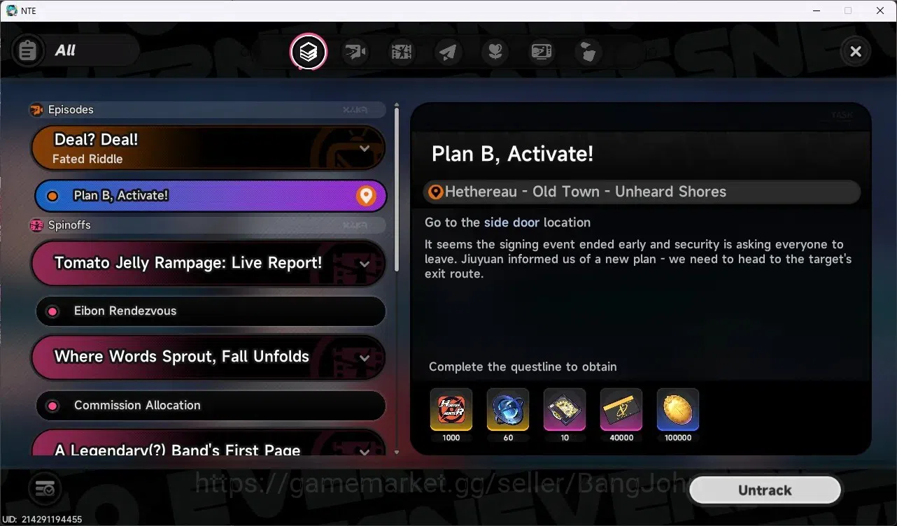 Neverness to Everness Accounts SEA | Lv 22 | 4 S-Class (Lacrimosa A2+Sign,Nanally image 16