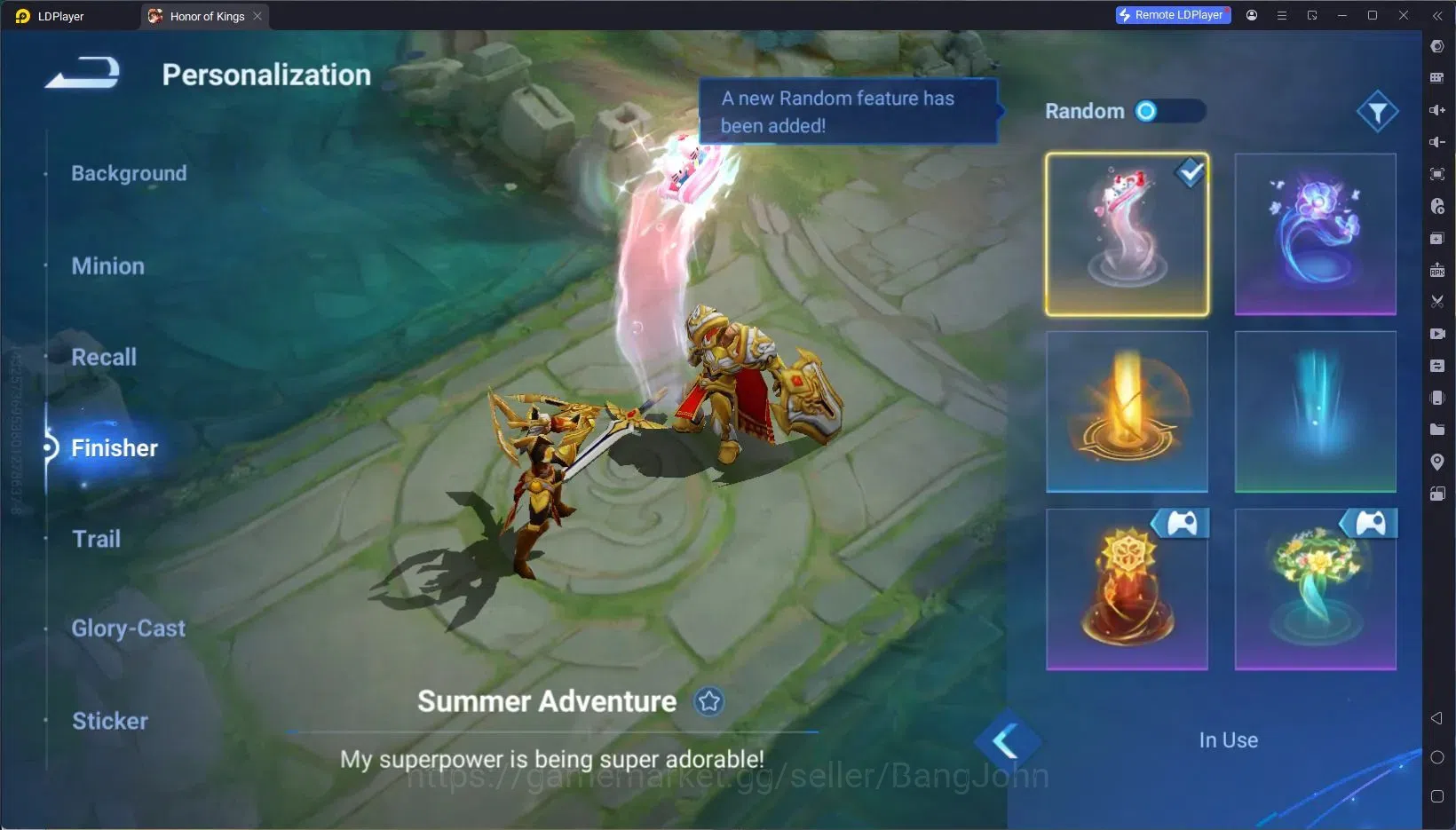 Honor of Kings Accounts Global|110H 84S|Grandmaster Gan & Mao, Hello Kitty image 12