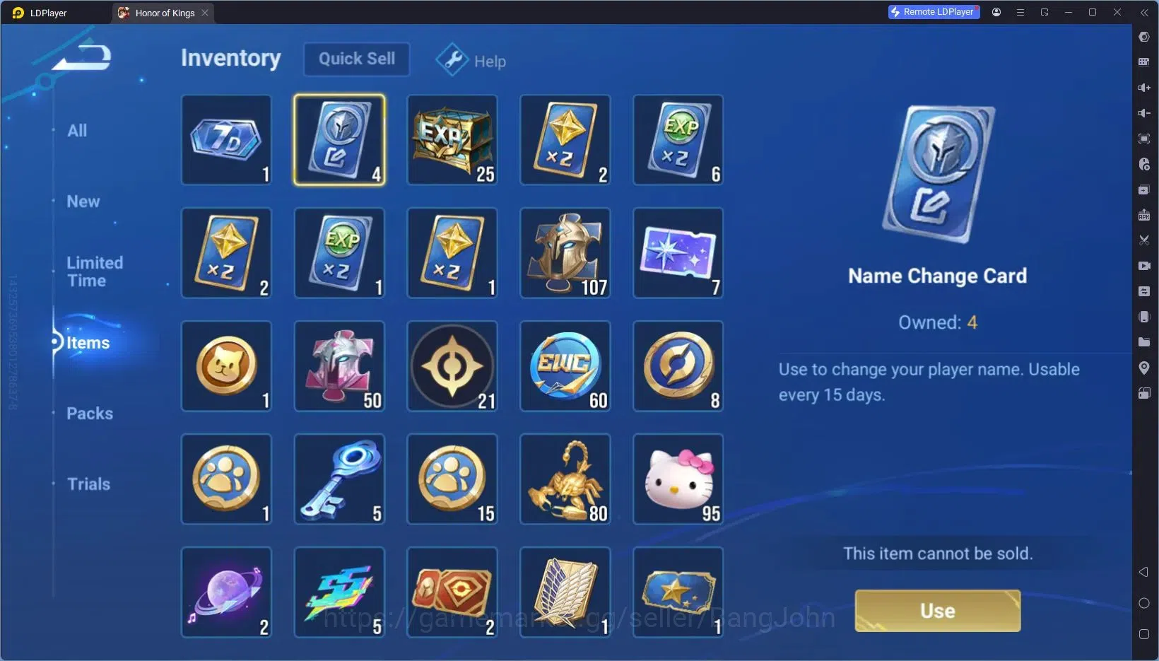 Honor of Kings Accounts Global|110H 84S|Grandmaster Gan & Mao, Hello Kitty image 8