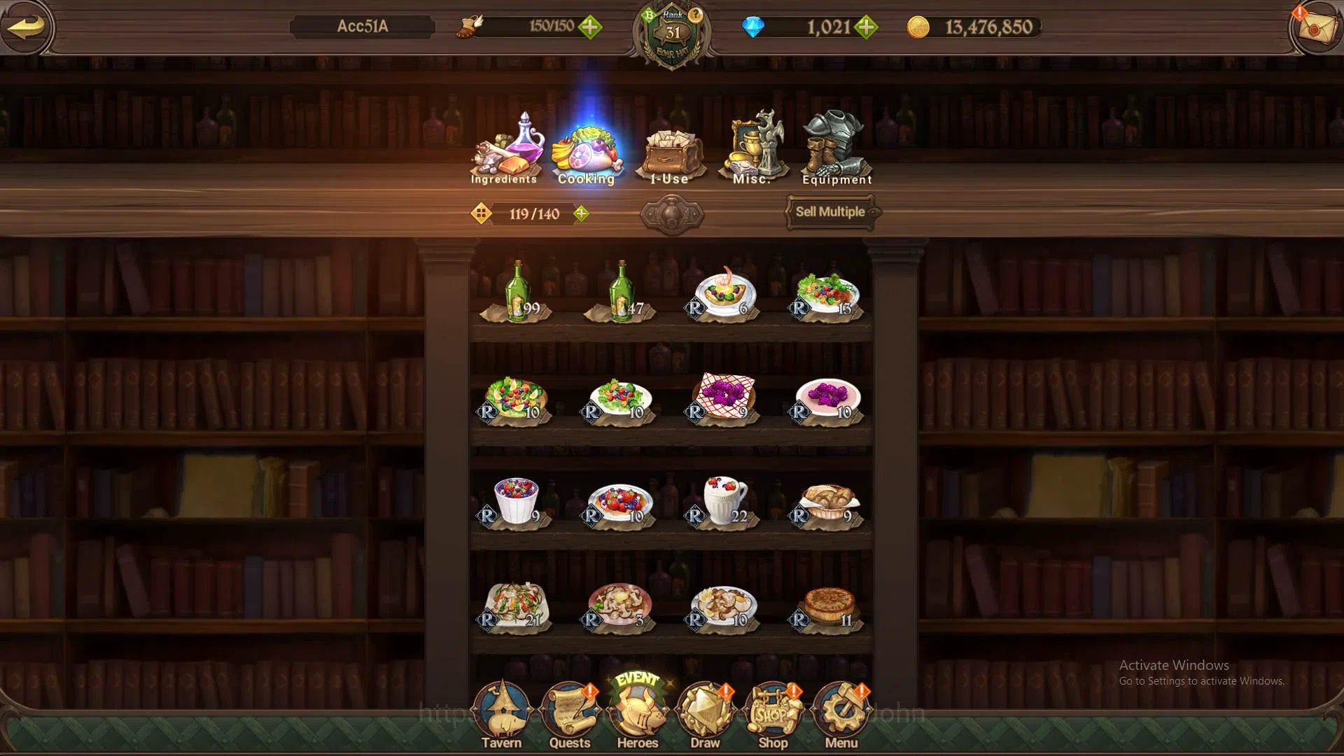 The Seven Deadly Sins: Grand Cross Accounts ASIA|DM 1.021|1M CC|UR Demon King Meliodas,etc|Tak image 4