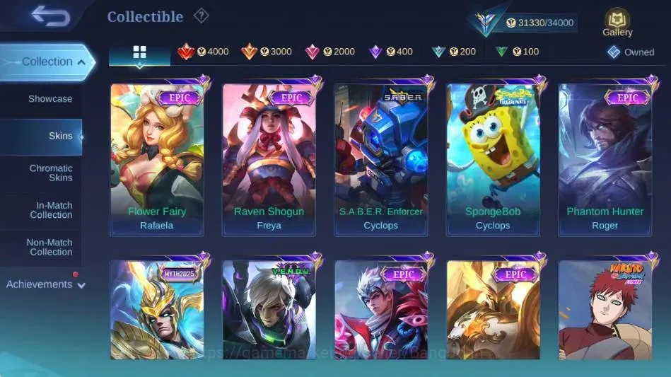 Mobile Legends: Bang Bang Accounts Global|Skin 156|Expert III|KOF Karina,Lightbron Gr image 6