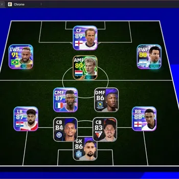 eFootball Accounts Legends & Iconic Players Mobile |PW 2670| Epic Bergkamp, Raul |New Showtime Neymar Brazil |2026|Check SS